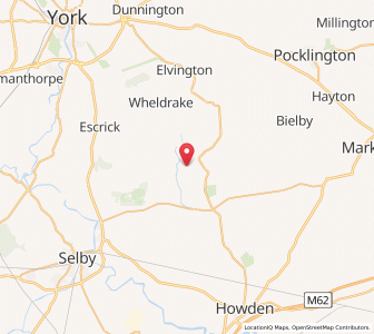 Map of Ellerton, EnglandEngland