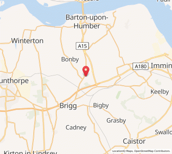 Map of Elsham, EnglandEngland