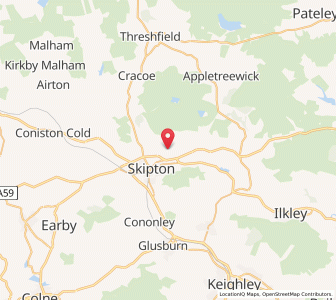 Map of Embsay, EnglandEngland