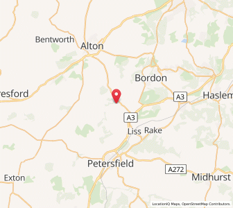 Map of Empshott, EnglandEngland