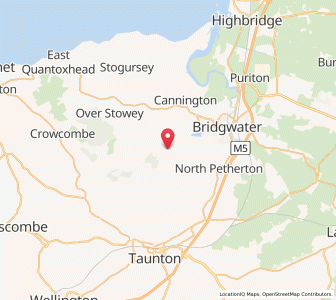 Map of Enmore, EnglandEngland