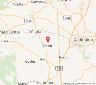 Map of Eppleby, EnglandEngland