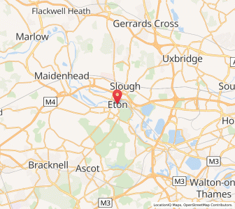 Map of Eton, EnglandEngland