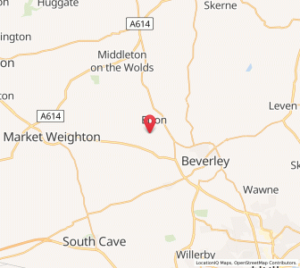 Map of Etton, EnglandEngland