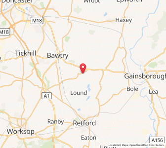Map of Everton, EnglandEngland
