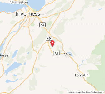 Map of Faillie, ScotlandScotland