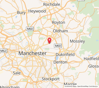 Map of Failsworth, EnglandEngland