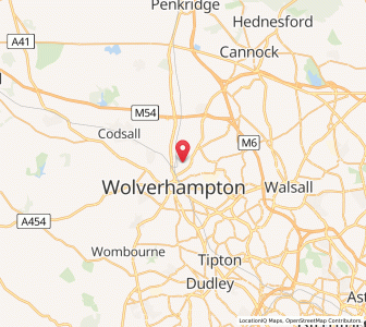 Map of Fallings Park, EnglandEngland