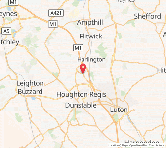 Map of Fancott, EnglandEngland