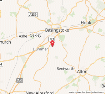 Map of Farleigh Wallop, EnglandEngland