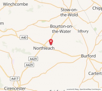 Map of Farmington, EnglandEngland