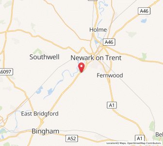 Map of Farndon, EnglandEngland