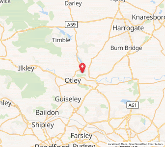 Map of Farnley, EnglandEngland