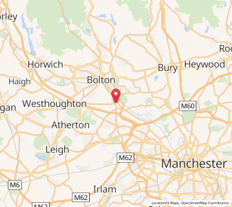 Map of Farnworth, EnglandEngland
