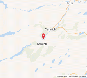 Map of Fasnakyle, ScotlandScotland