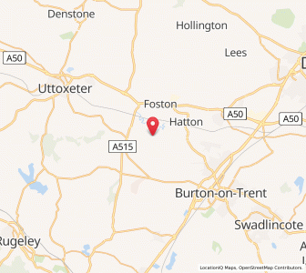 Map of Fauld, EnglandEngland