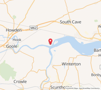 Map of Faxfleet, EnglandEngland