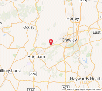 Map of Faygate, EnglandEngland