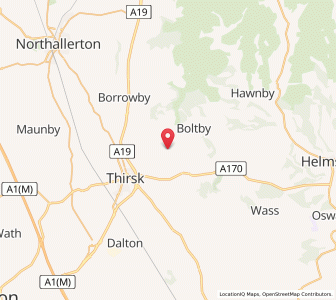 Map of Felixkirk, EnglandEngland