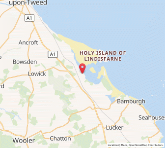 Map of Fenham, EnglandEngland