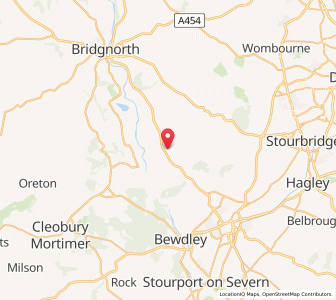 Map of Fenngreen, EnglandEngland