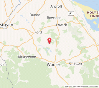 Map of Fentonhill, EnglandEngland