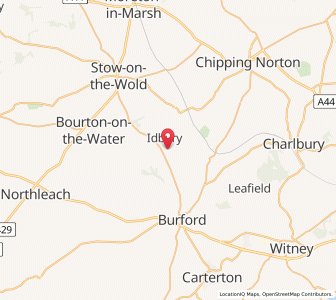 Map of Fifield, EnglandEngland