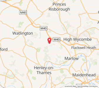 Map of Fingest, EnglandEngland