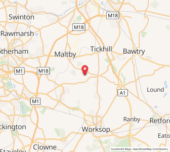 Map of Firbeck, EnglandEngland