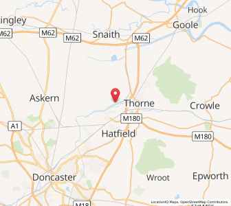 Map of Fishlake, EnglandEngland