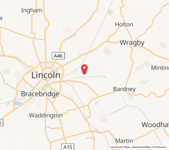 Map of Fiskerton, EnglandEngland