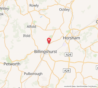 Map of Five Oaks, EnglandEngland