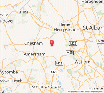 Map of Flaunden, EnglandEngland