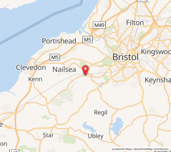 Map of Flax Bourton, EnglandEngland