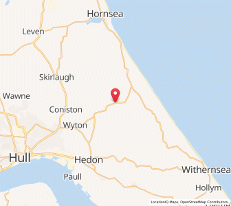 Map of Flinton, EnglandEngland