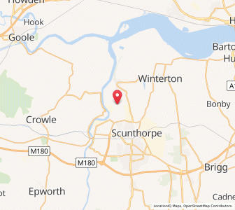 Map of Flixborough, EnglandEngland