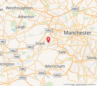 Map of Flixton, EnglandEngland