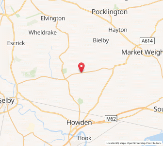 Map of Foggathorpe, EnglandEngland