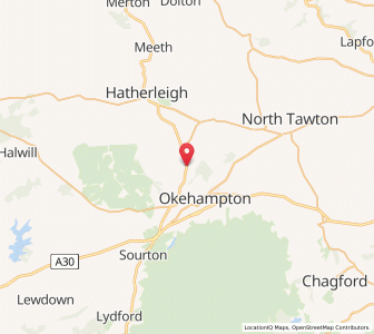 Map of Folly Gate, EnglandEngland