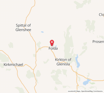 Map of Forter, ScotlandScotland