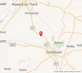 Map of Foston, EnglandEngland