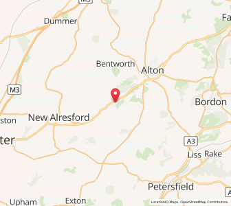 Map of Four Marks, EnglandEngland