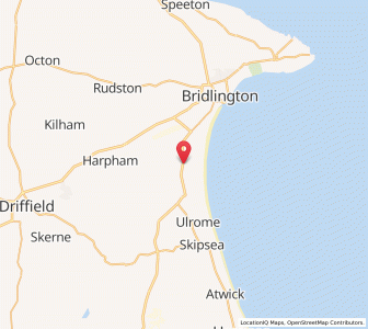 Map of Fraisthorpe, EnglandEngland