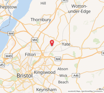 Map of Frampton Cotterell, EnglandEngland