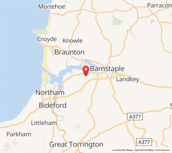 Map of Fremington, EnglandEngland