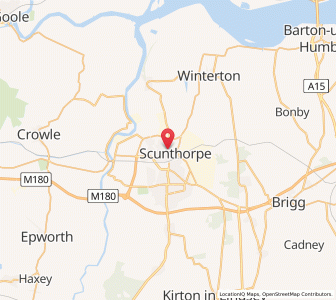 Map of Frodingham, EnglandEngland