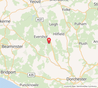 Map of Frome Saint Quinton, EnglandEngland