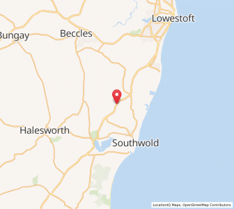 Map of Frostenden, EnglandEngland