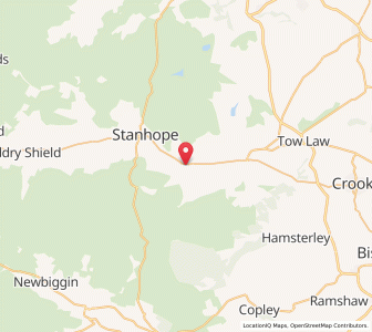 Map of Frosterley, EnglandEngland