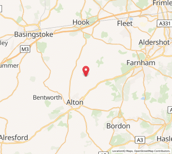 Map of Froyle, EnglandEngland